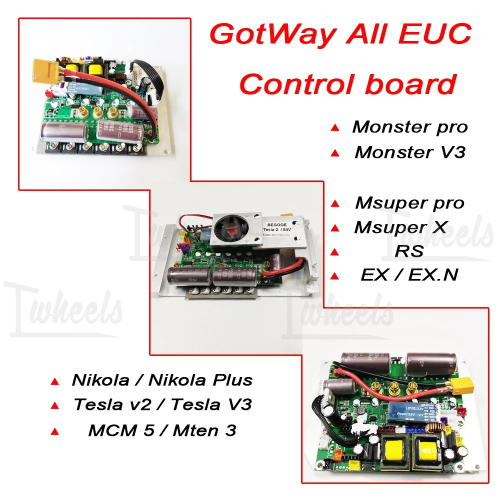 

GotWay control board GotWay all EUC mainboard RS EX MSuper Monster pro Tesla Nikola