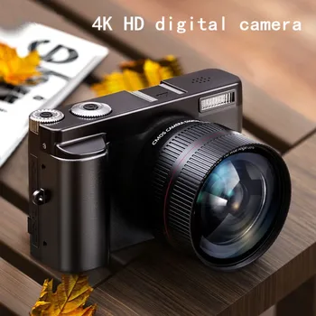 16X Zoom professional digital camera support WiFi function Vloging support external fill light for 4K HD camera