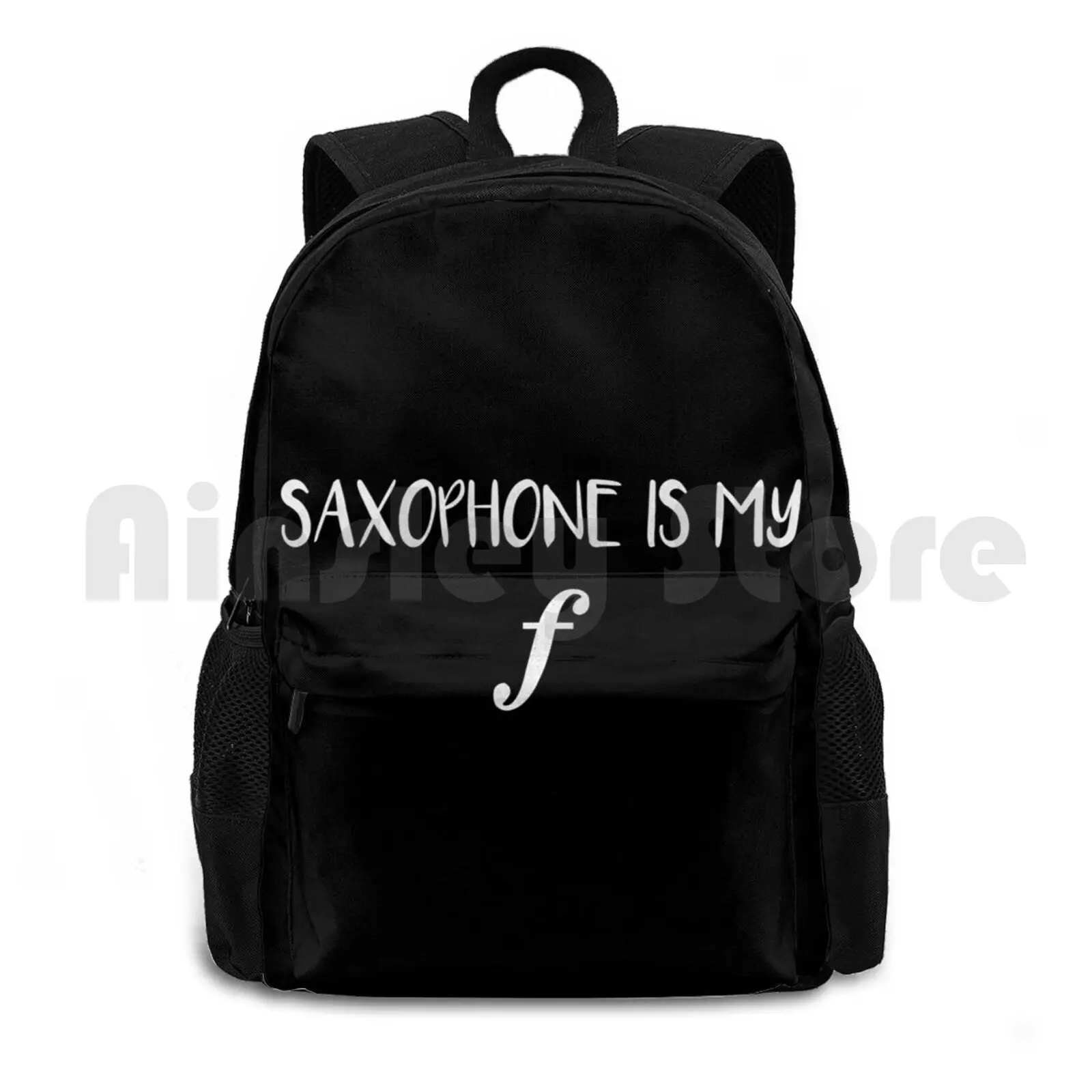 

Funny Saxophone Is My Forte Product Outdoor Hiking Backpack Waterproof Camping Travel Music Music Gear Music Band Gear Band