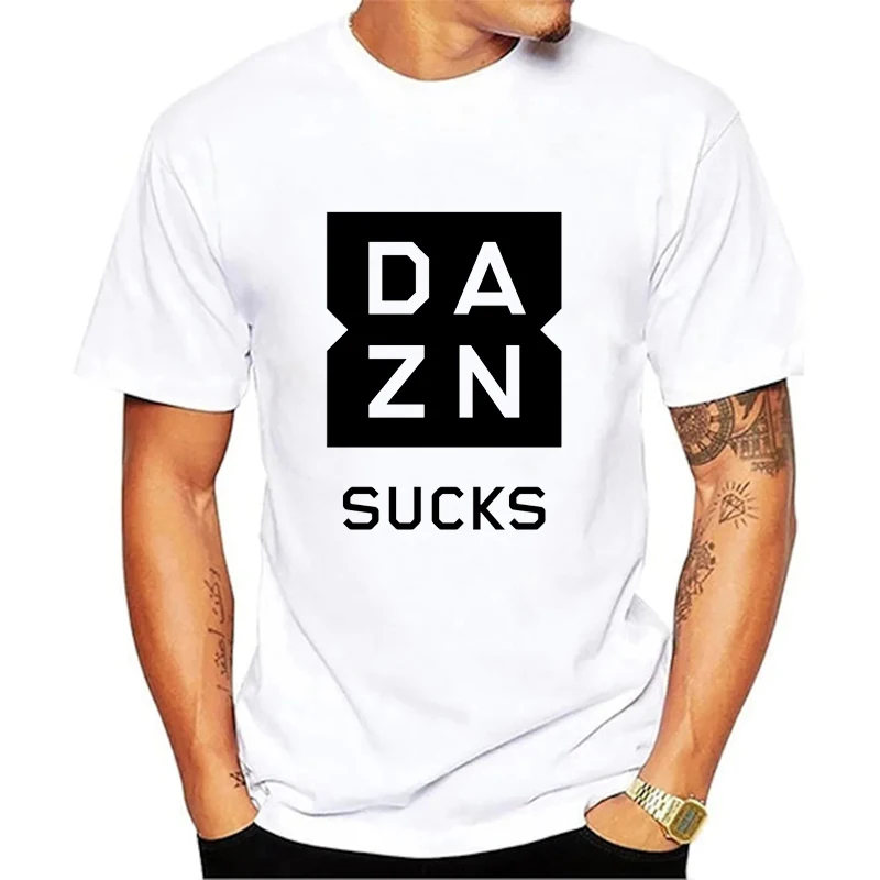 2021 Football Tv Show Logo Dazn T Shirt Dazn Account T-Shirt Graphic Print Men Clothes Tee Short Sleeve T-Shirts 90s Tops