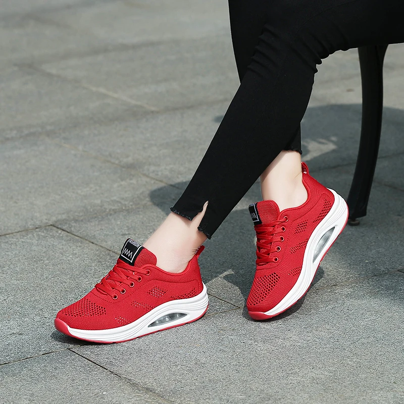 

Tenis Feminino Tennis Shoes For Women Platform Sneakers Ourdoor Sports Breathable Sock Fitness Walking Footwear Zapatos Mujer