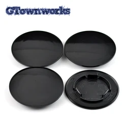 4pcs 80mm 48mm Super Rs Rc Rsii Wheel Center Hub Cap For 09.24.410 09.24.208 09.24.292 Rim Cover Car Accessories Black Chrome