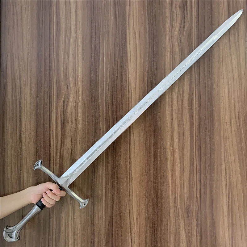 99cm The Elves Sword COS Sword Beast Bite Simulation Weapon Children's toy Party Decoration Show Magic Ring 1:1 Props