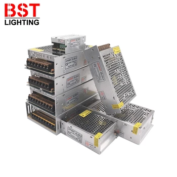 DC5V 2A 5A 6A 8A 10A 12A 15A 20A 30A 40A 60A Przełącznik LED Transformator zasilający, stały prąd Led Power Driver Adapter