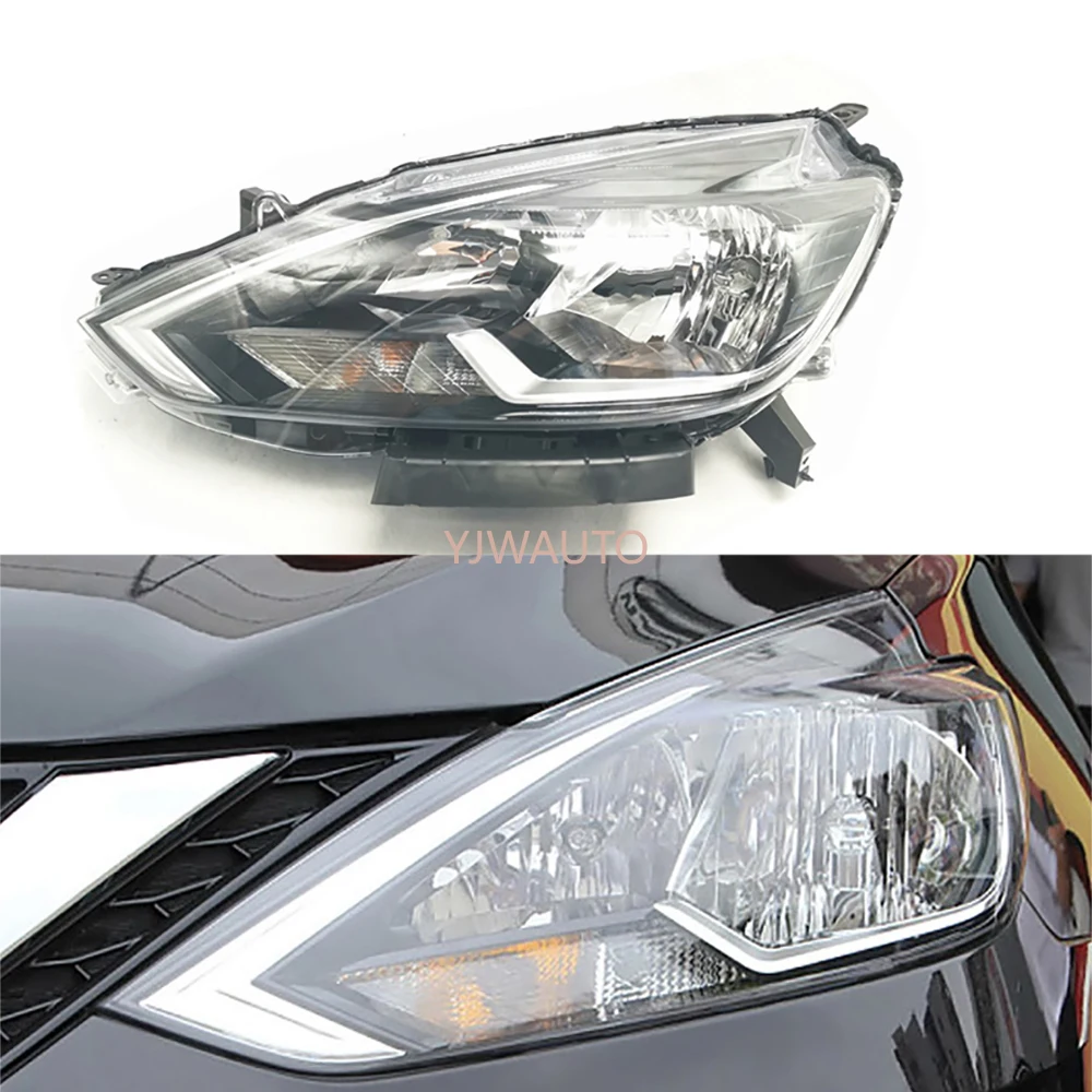 

Headlights For Nissan Bluebird Sylphy 2016-2018 Headlamp Assembly Daytime Running Light Auto Whole Car Light Assembly