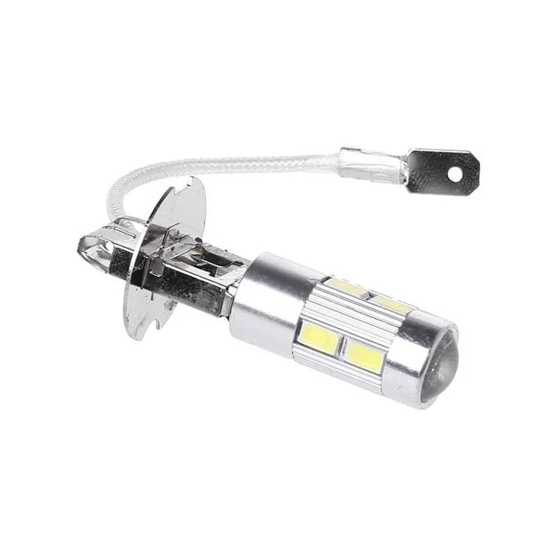 2PCS Car Lights H3 10SMD 5630 LED Bulbs for Fog Lights 12V h3 LED Bulb Auto Lamp Day Running Light