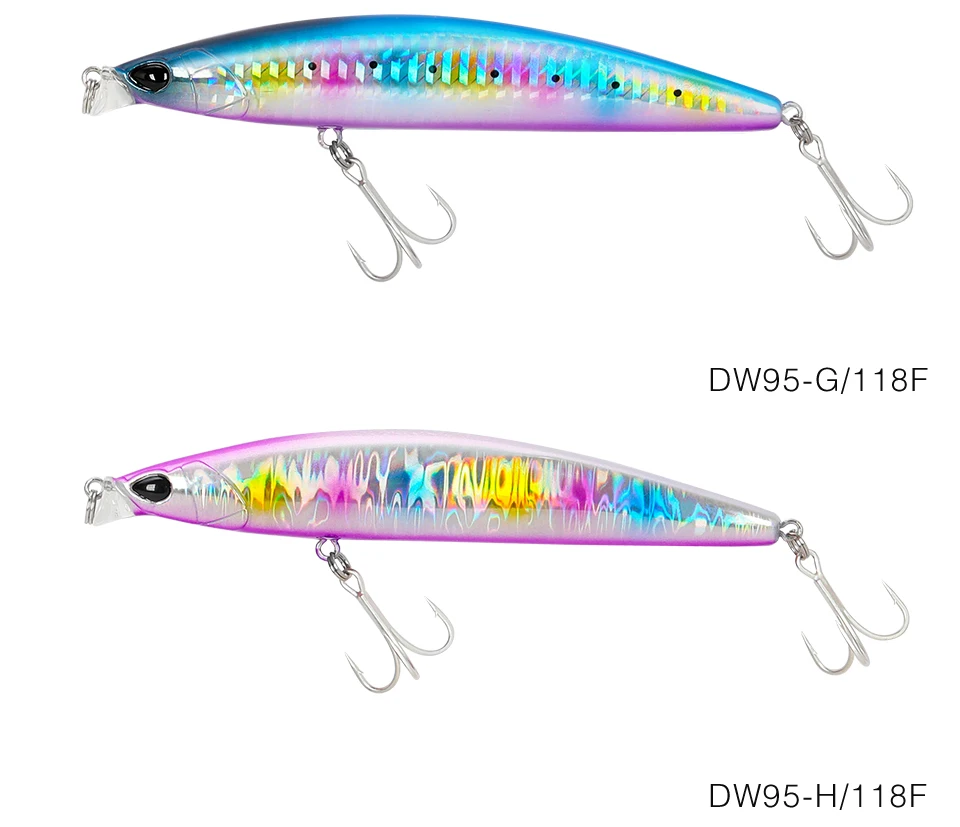 TSURINOYA Meeresfischköder 118F Shallow Range Floating Minnow 118 mm 19 g DW95 Long Casting Magnet Gravity System Harter Köder – Detail 17