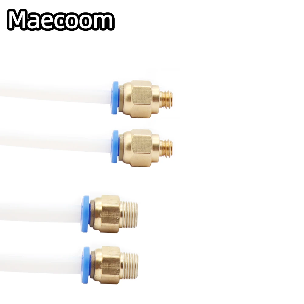 Maecoom 5 متر 10 متر PTFE أنبوب الأنابيب ل V5 V6 J-رئيس hotip بودن الطارد طابعات ثلاثية الأبعاد أجزاء 1.75 مللي متر 3 مللي متر خيوط ID 2 مللي متر 3 مللي متر 4 مللي متر أنبوب