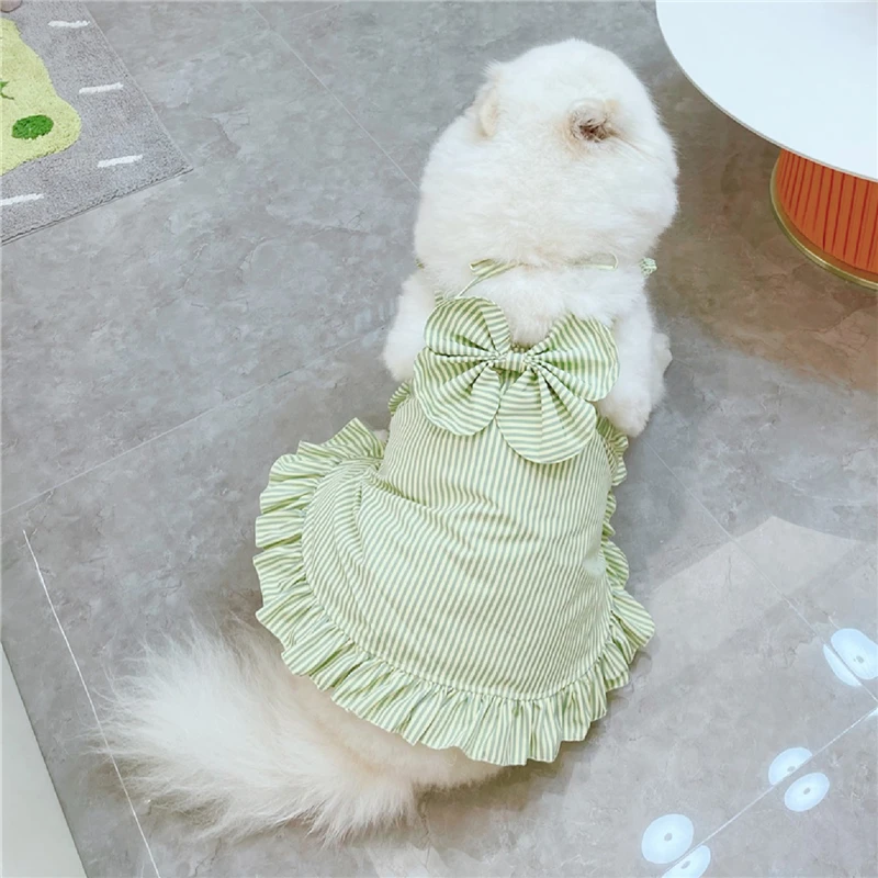 Pets Products Fashion Summer Big Dogs Clothes Cute Dress Retriever Samoyed