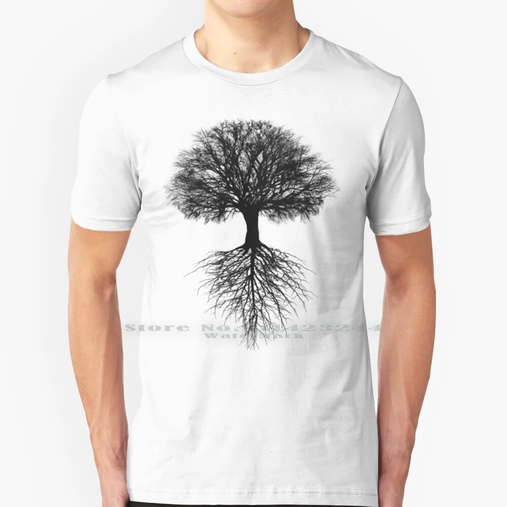 Tree Of Life 100% Cotton T Shirt Botanical Nature Lone Tree Tree Silhouette Tree Sillhouette Tree Outline Ecology