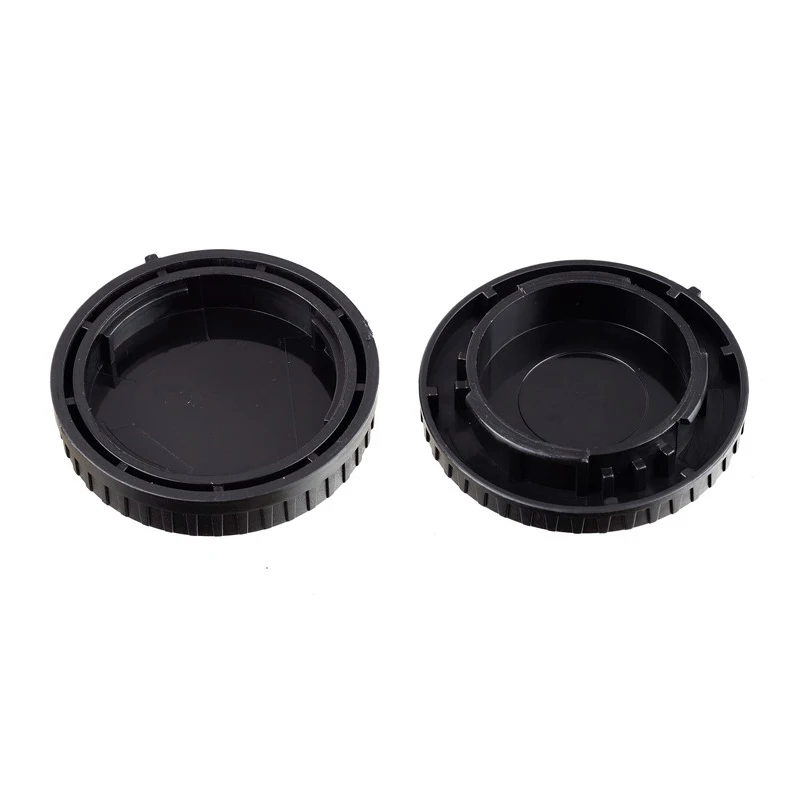 50 парт/лот Крышка корпуса камеры + Задняя крышка объектива для Nikon N1 mount J1 V1