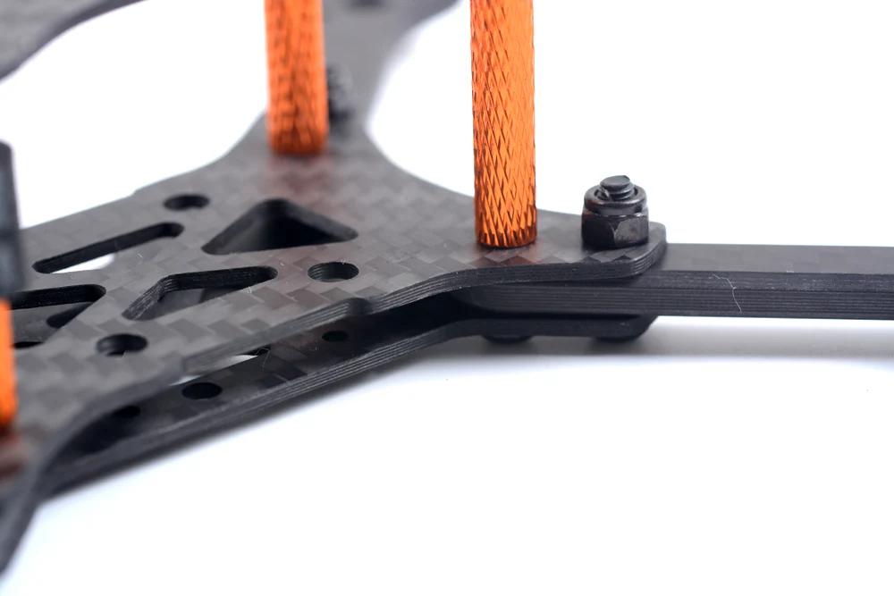 Skystars Fuuton 3 Inch 140mm Wheelbase 4mm Arm Carbon Fiber FPV Racing Frame Kit