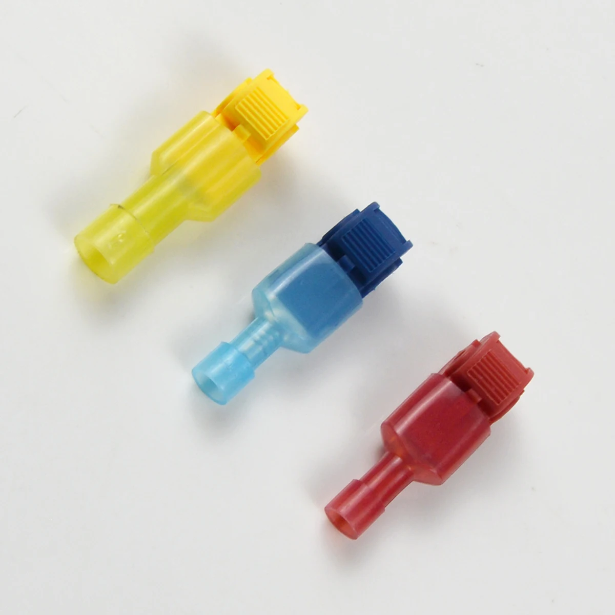 40PCS(20PAIRS) T Shape Electrical Wire Connectors Quick Splice Crimp Terminals Block Lock For 0.5-4mm 22-18AWG/12-10AWG/18-14AWG