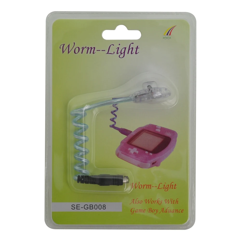 

Worm Light Illumination LED Lamps for GBA/GBC/GBP Console WormLight Flexible for Gameboy Advance/Gameboy Color/Gameboy Pocket