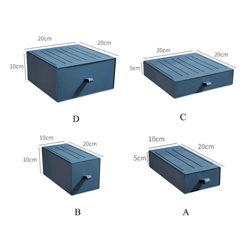 Nordic Stackable Desktop Organizer Box Office Sundries Box Bathroom Accessories Storage Drawer Cosmetics Jewelry Masks Holder