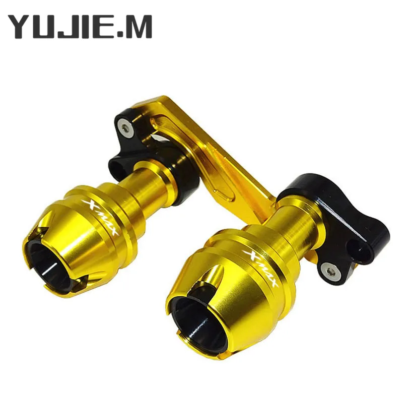 For YAMAHA XMAX300 XMAX 300 accessories Front Fork Wheel Fall Muffler Pipe Frame Protection Frame Slider Anti Crash Protector