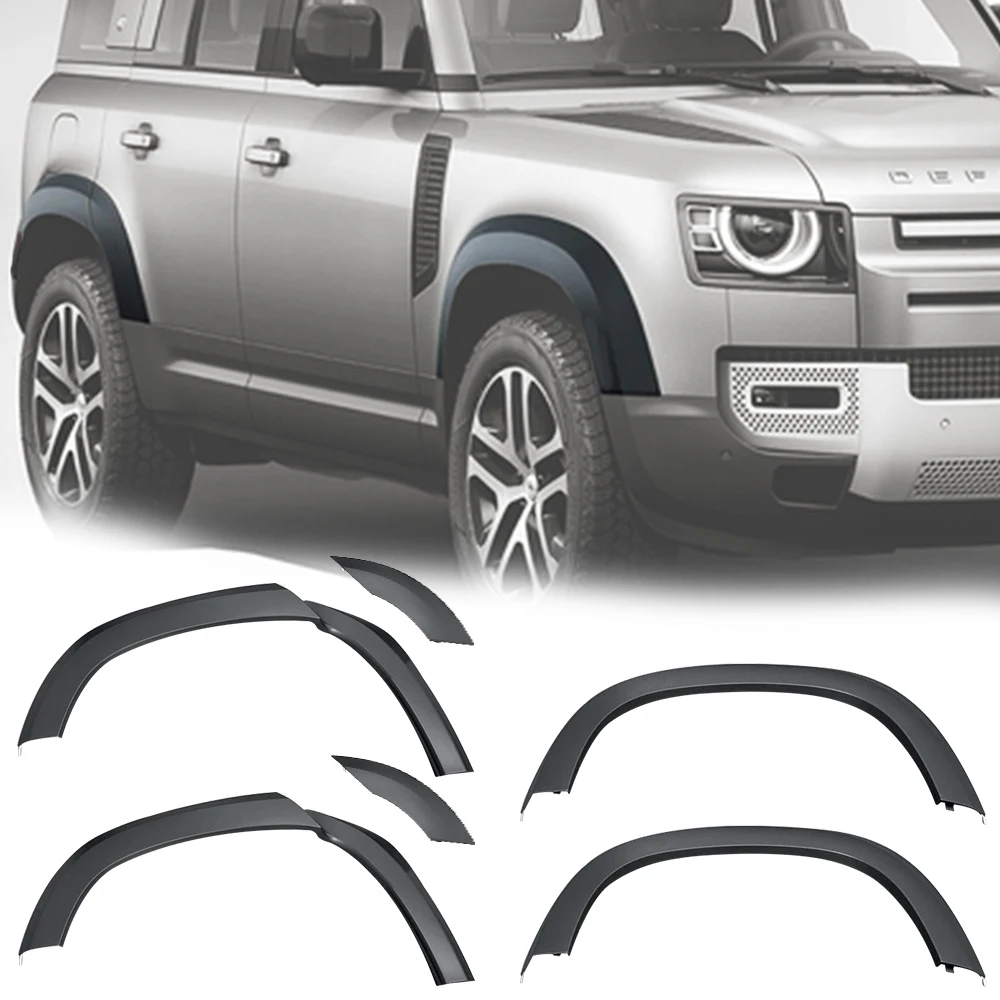 

Для 2020 land rover защитный 110 брызговик вспышки колесная арка для комплектов кузова автомобиля брызги строительные арки автомобильный аксессуар