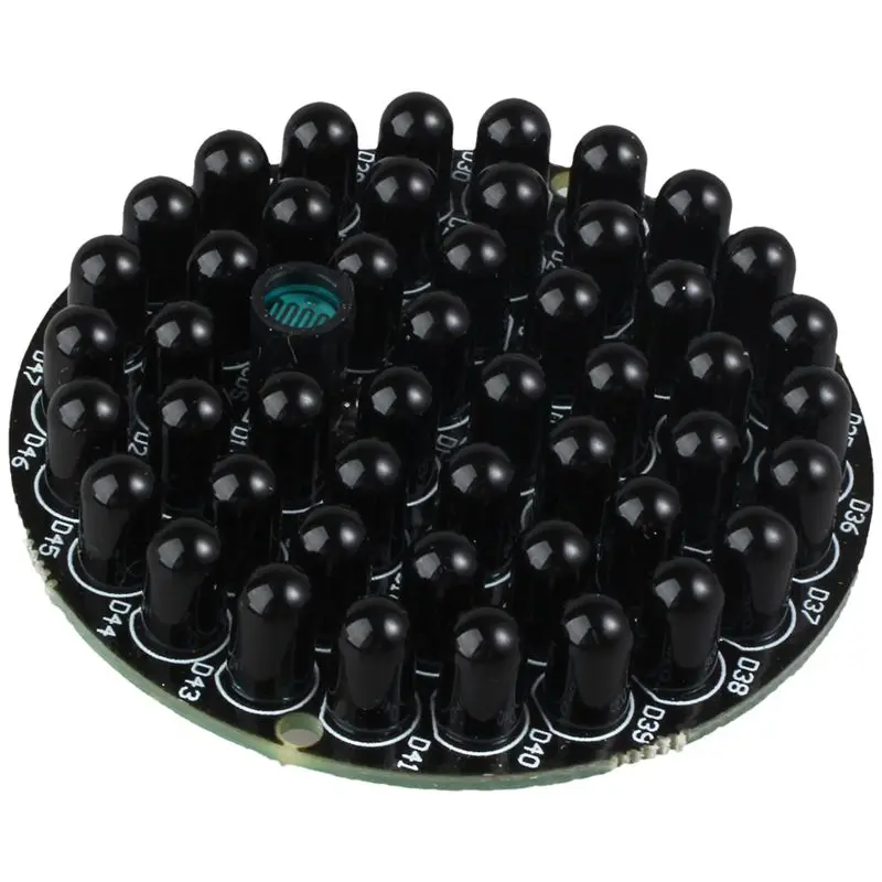 IR Infrared LED Board 940nm 48pcs IR LEDs Invisible at night No exposure Light Board for IR Illuminator CCTV Accessories