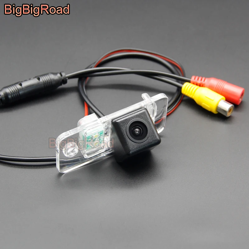 

BigBigRoad For Audi A3 S3 8P / A4 S4 B5 B6 B7 8E 8H A6L A6 A8 Q7 S5 Vehicle Wireless Rear View Backup Camera HD Color Image