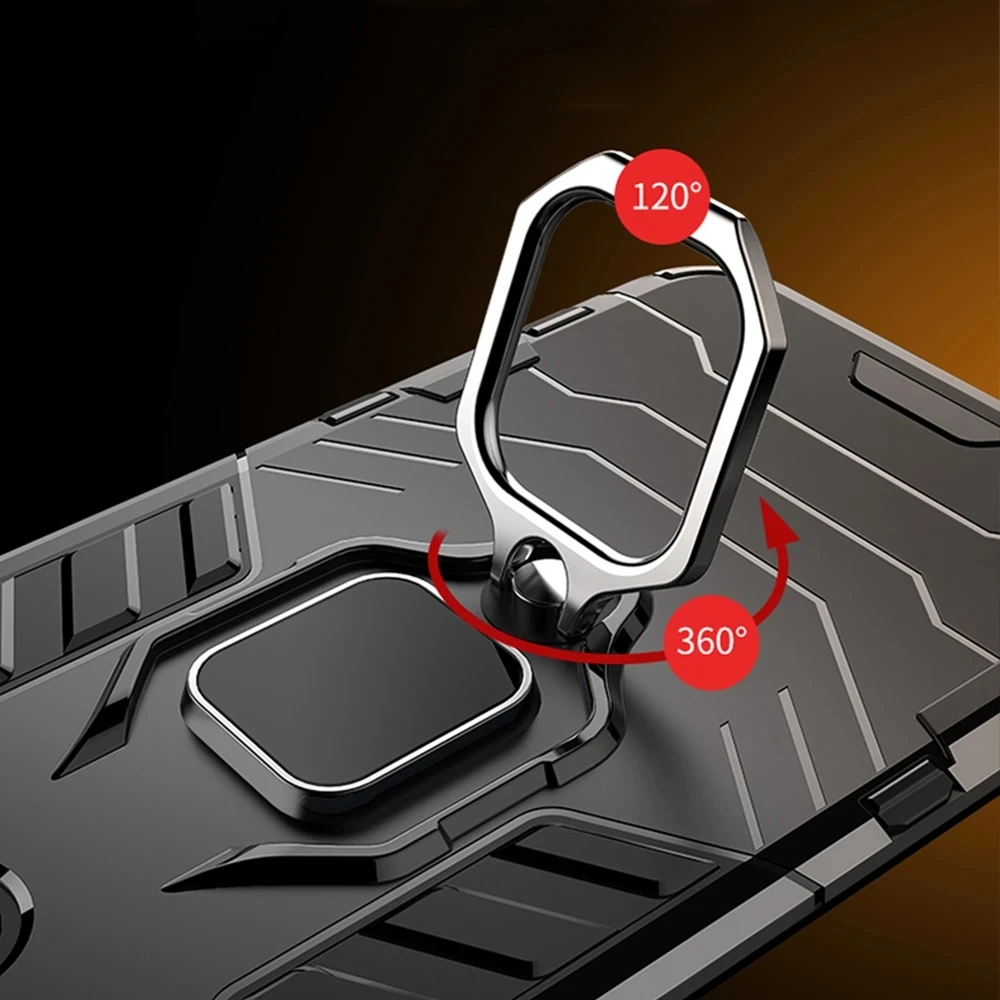 SATURCASE Custodia per Vivo S15, anello Kickstand Hybrid