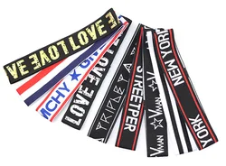 Fashion Letters Elastic Hairband Love Letter Hairband Antiperspirant Belt Sport Headband for Women Men Head Band