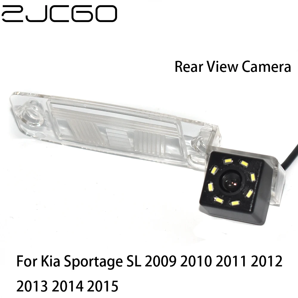 

ZJCGO CCD Car Rear View Reverse Back Up Parking Night Vision Camera for Kia Sportage SL 2009 2010 2011 2012 2013 2014 2015