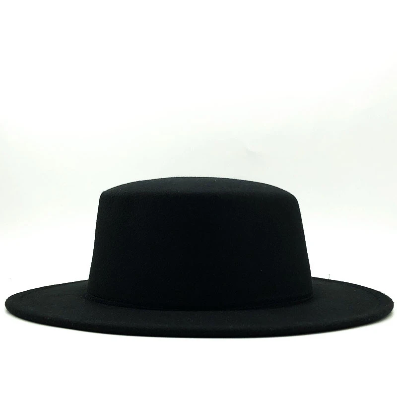 Winter Autumn Imitation Woolen Women Men Ladies Fedoras Top Jazz Hat European American Round Caps Bowler Hats Feminino Gorra