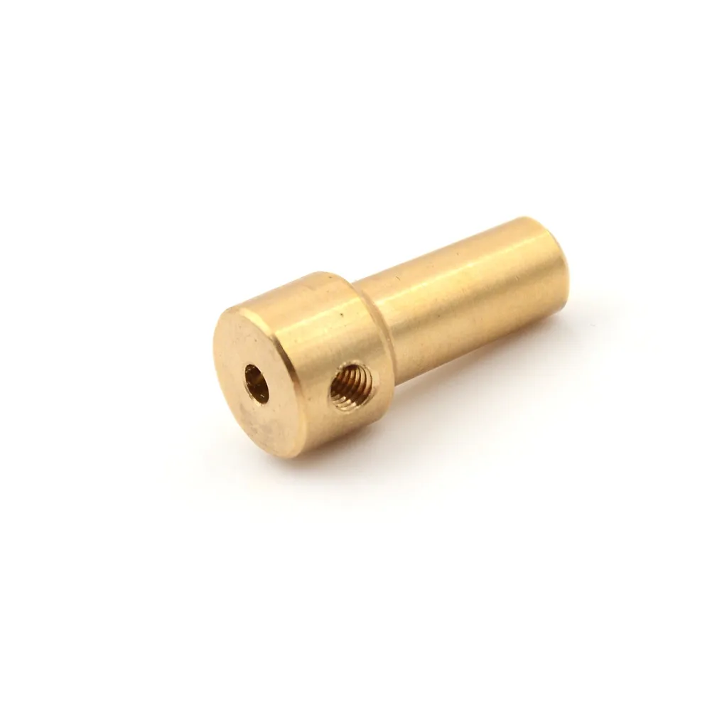 1 X Shaft Coupler Klem Armatuur Messing 3.17Mm Elektrische Boor Chuck JT0 Koppeling Motor 20Mm