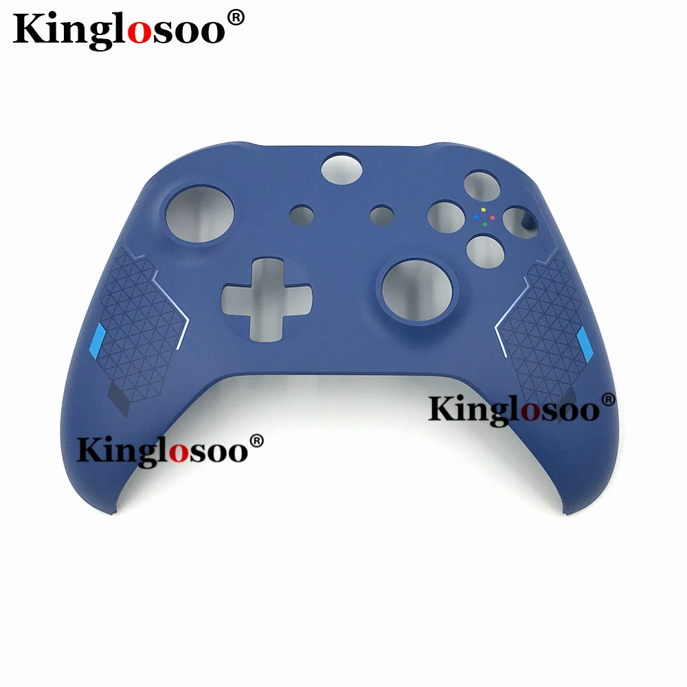 Special Edition Sport blue gamepad housing Front shell case Top cover for Xbox One slim x controller faceplate replacement