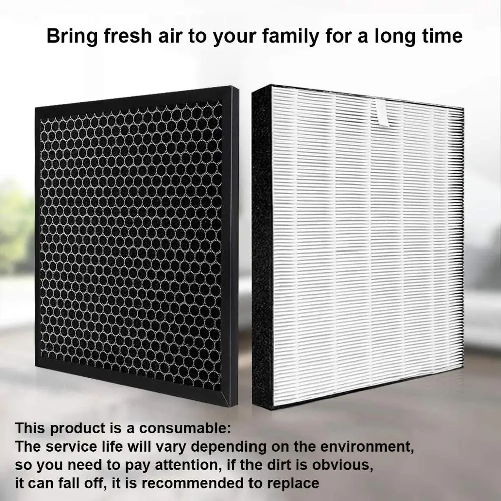 Reemplazo de filtro de carbón HEPA, y FZ-B70DF FZ-BX70HF, Compatible con purificador de aire afilado, KC-700Y5-B/W, KC-70E9-B/W