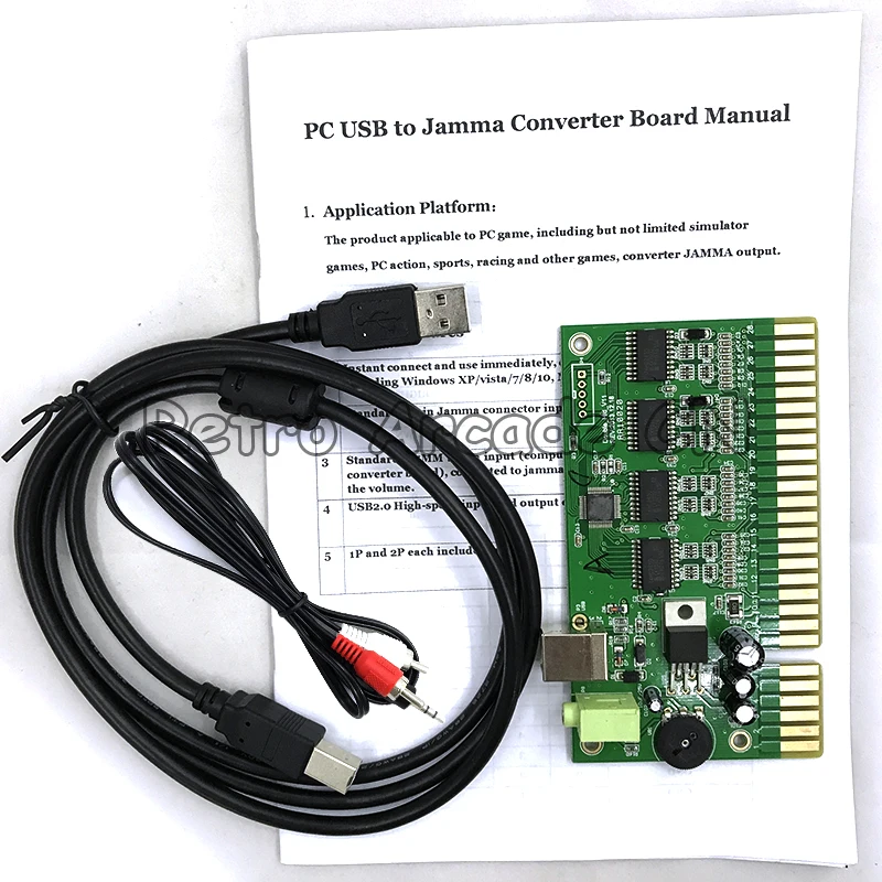 

1 шт PC в Jamma USB конвертер доска для игровой автомат для аркад PC2 Jamma игровой PCB