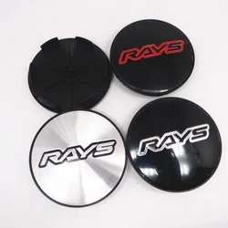 4pcs 68mm 62mm Rays Wheel Center Cap Rims Replacement Dust-proof Hub Cover Hubcaps Car Styling Accessories