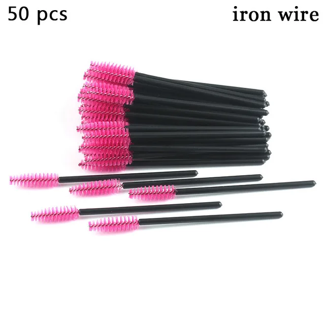 Neue Professionelle Augenbraue Pinsel Mascara Stick Zauberstab Applikator Wimpern Verlängerung Werkzeug Kosmetik Pinsel Set Schönheit Make-Up-Tools