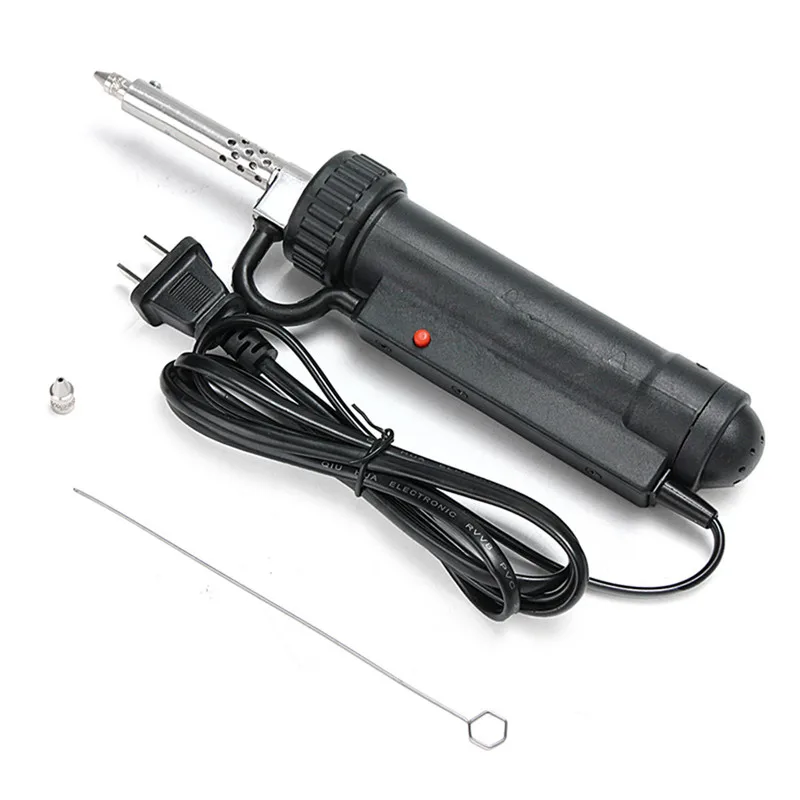 Free shipping Hot Sale 30W 220V Electric Vacuum Solder Sucker Iron Gun /Desoldering Pump /Repair Tool Free shipping