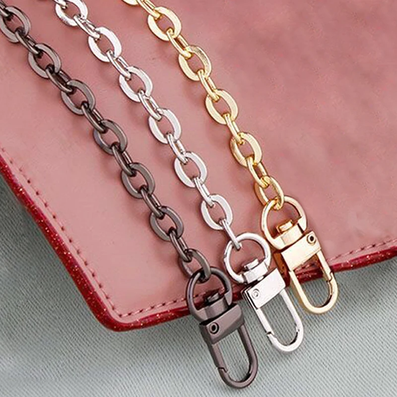 O Shape Bag Chain - 7mm Metal Replacement Purse Chain Shoulder Crossbody Bag Strap for Cluth ,Small Handbag Handle Fashion