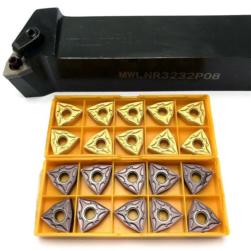MWLNR1616H08 MWLNR2020K8 MWLNR2525M08 MWLNR3232P08 External Turning Tool Holder Carbide Insert WNMG080404 WNMG080408 Lathe Tool