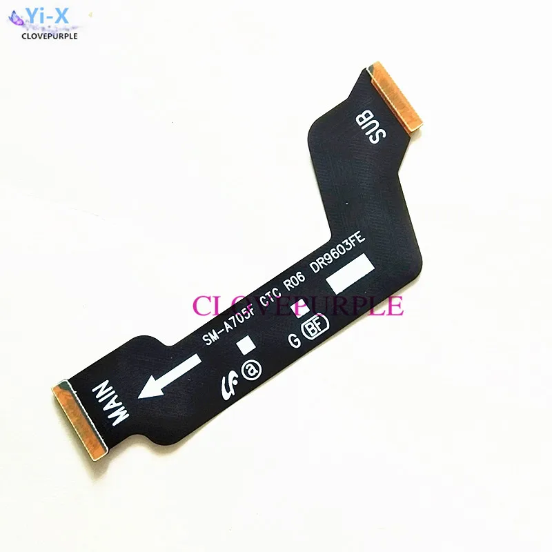 New USB Charging Port Connector Board + Mainboard Flex Cable For Samsung Galaxy A70 A705F