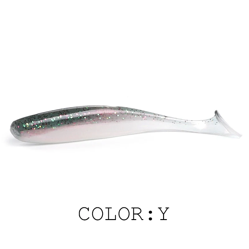 2021 Neue Supercontinent Soft Lures Neue Farbe! Endlos aktualisiert 50 mm 75 mm 100 mm Köder Angelköder