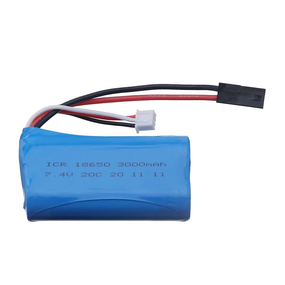 18650 7.4V 3000Mah lipo Battery For MJX T40 T40C F39 F49 T39 Syma 822 BG1518 BG1513 BG1515 RC Helicopter truck car battery parts