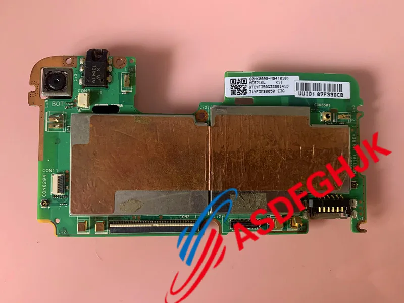 Used FOR ASUS K008 TABLEA MOTHERBOARD  Nexus 7 K009 ME571KL BOARD 32GB  100% TESED OK