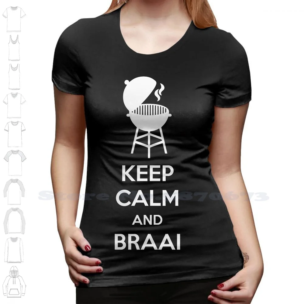 Keep Calm And Braai T Shirt Hot Sale Summer New Brand T Shirt Men Hip Hop Men T Shirt Casual Fitness