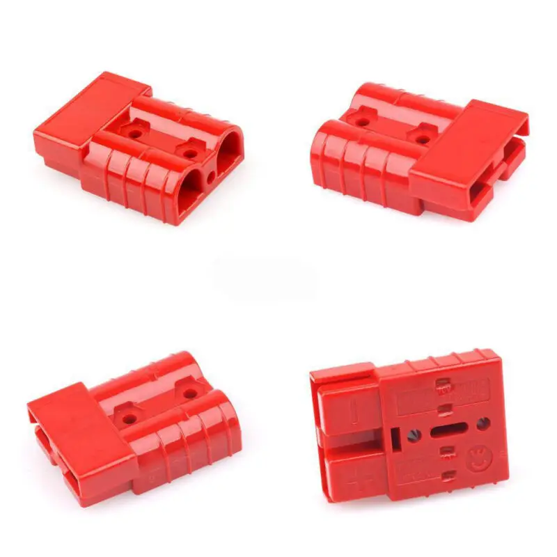 2 pezzi di ricarica accessori pratico collegamento portatile 50A 600V coppia spina rimorchio batteria Kit connettore rapido durevole