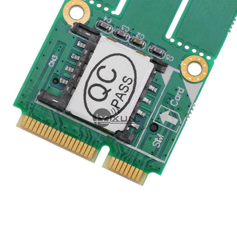 Imagem -06 - Ngff b Chave para Mini Pci-e Conversor Cartão Adaptador com Slot para Cartão Sim Suporte 3g 4g Lte Rede para pc com Mini Pcie Port M.2