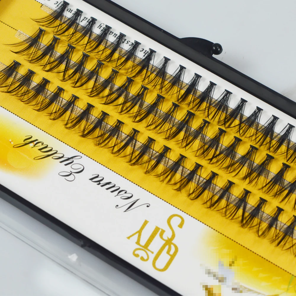 3 Lines 20D Russian Volume color Eyelashes Extension C/D/DD Curl Premade Fans Lash Hot Selling Eyelash Individual Extens