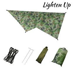 Portable Ultralight Tarp Outdoor Camping Survival Sun Shelter Multifunctional Waterproof Beach Awning Beach Tent Mat Rain