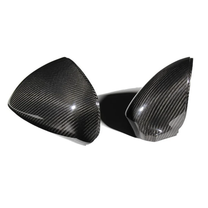 For Maserati GT 2007-2013 Dry Carbon Fiber Replace Style Side Rear View Mirror Cover Trim Side Wing Mirror Caps Car Accessories