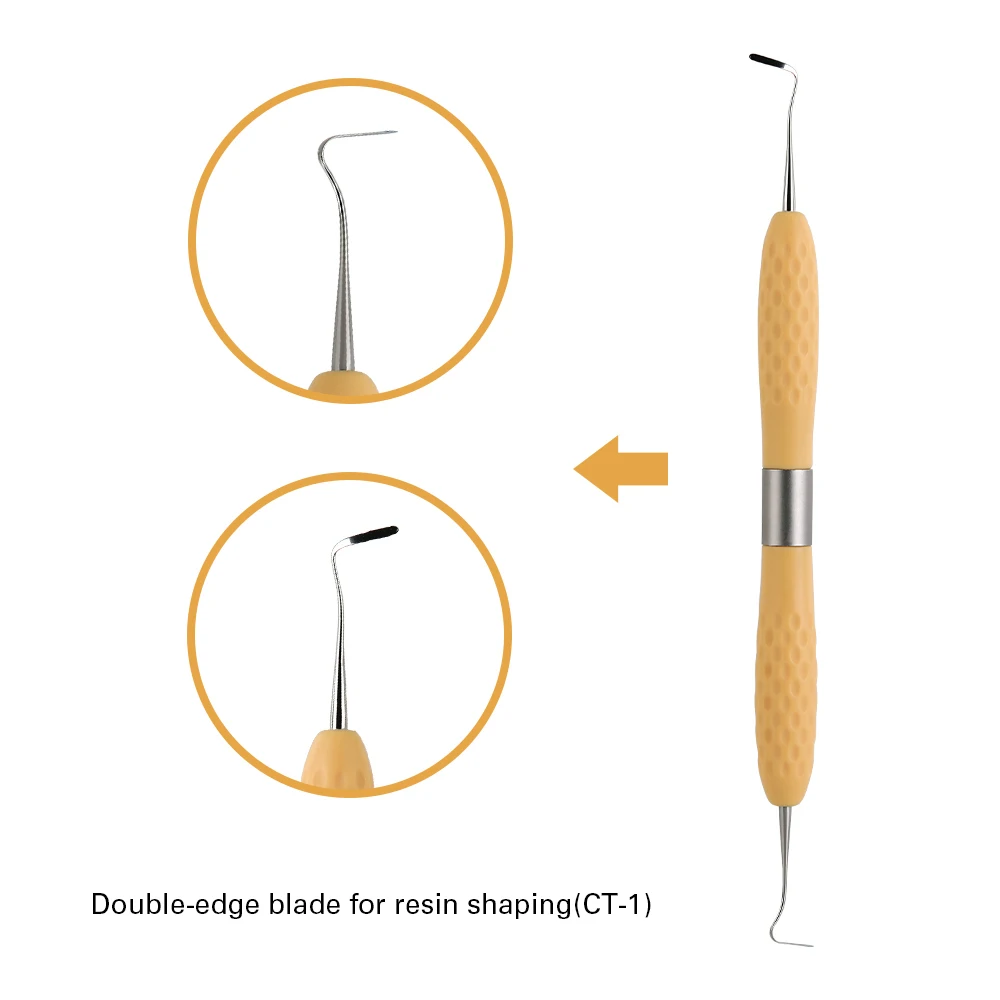 Kit De Restauração Estética Para Faca De Resina, Ferramentas De Odontologia, Enchimento De Resina, Armário De Plástico, Instrumentos Odontológicos