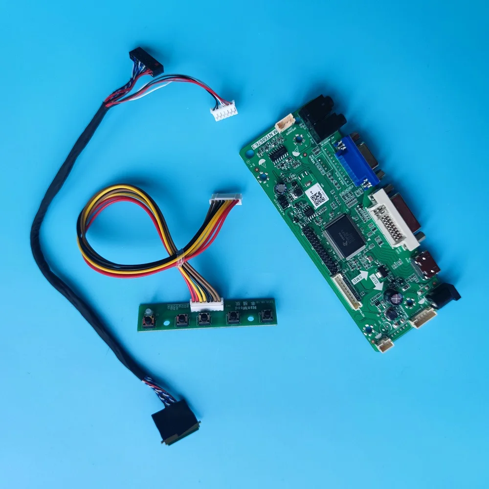 

Kit For LP140WH2-TLN1/LP140WH2 DVI Panel Screen Monitor 1366*768 Audio card HDMI-compatible VGA LED LCD 14" Controller board
