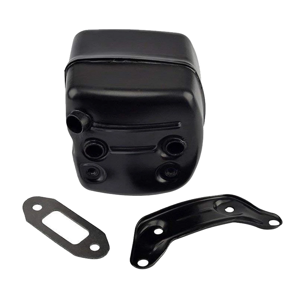 Imagem -02 - Conjunto de Silenciador de Escapamento Adequado para Motosserra Husqvarna 365 372 371 372xp 385 390xp Novo