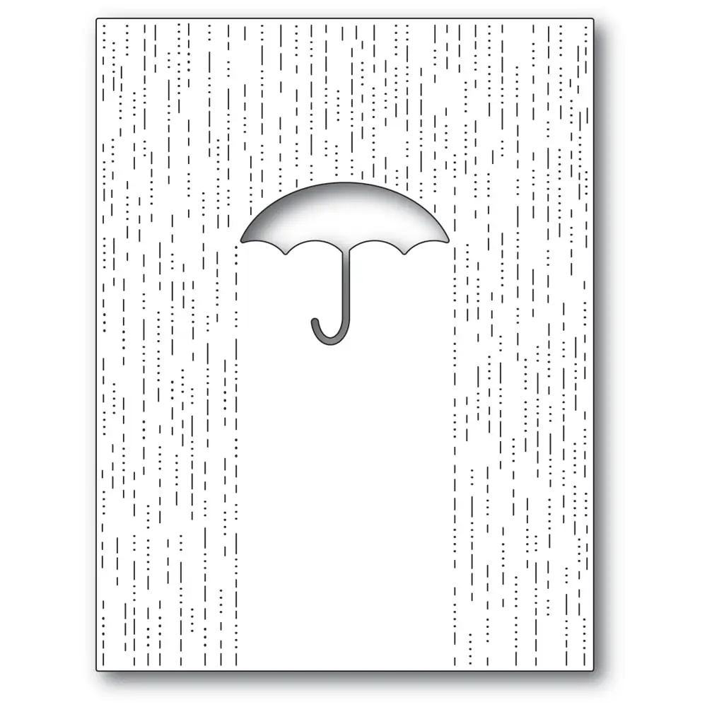 2021 AliliArts Metall Schneiden Stirbt Regenschirm panel diy Scrapbooking Fotoalbum Dekorative Präge PaperCard Handwerk Sterben